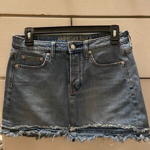 American Eagle Outfitters Blue Denim Mini Skirt